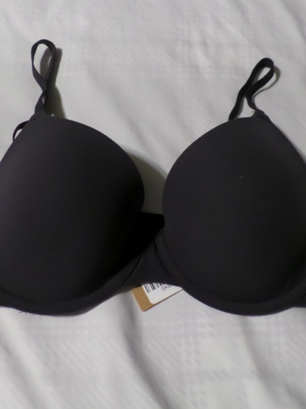 SKIMS Fits Everybody Underwire Black T-Shirt Bra – Size 34C NWT (118)